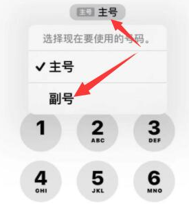 路南苹果14维修店分享iPhone 14 Pro Max使用副卡打电话的方法 